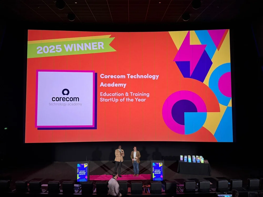UK StartUp Award Winners 2025 Corecom Tech Academy